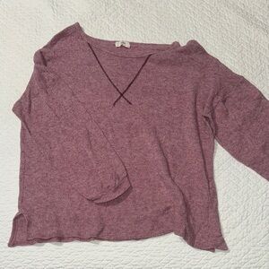 Entro Purple Knit Sweater